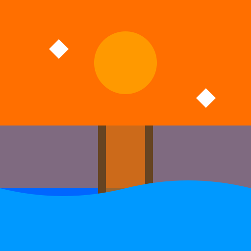 Huntington Beach Pier at Sunset - DrawGPT