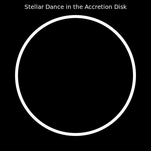Stellar Dance in the Accretion Disk - DrawGPT