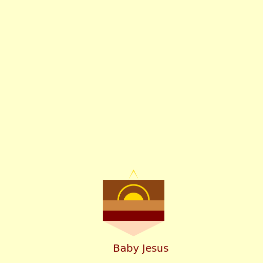 Baby Jesus in the Manger - DrawGPT