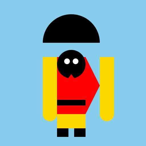 A comic of a hero - DrawGPT