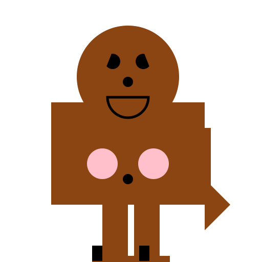 A bear with big boobies - DrawGPT