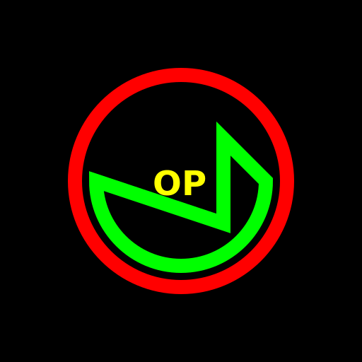 Logo OP - A vibrant and energetic logo design - DrawGPT