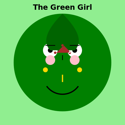 The Green Girl - DrawGPT