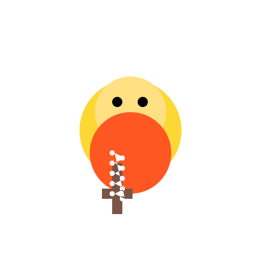 A Person Eating - DrawGPT