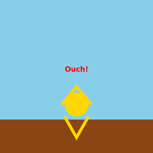 Child Slipping and Falling - DrawGPT