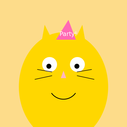 Crazy Cat Party - DrawGPT