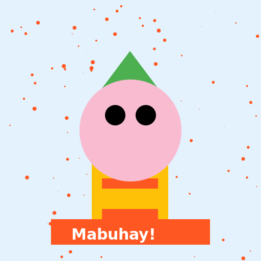 Excitement at Manila Airport - DrawGPT