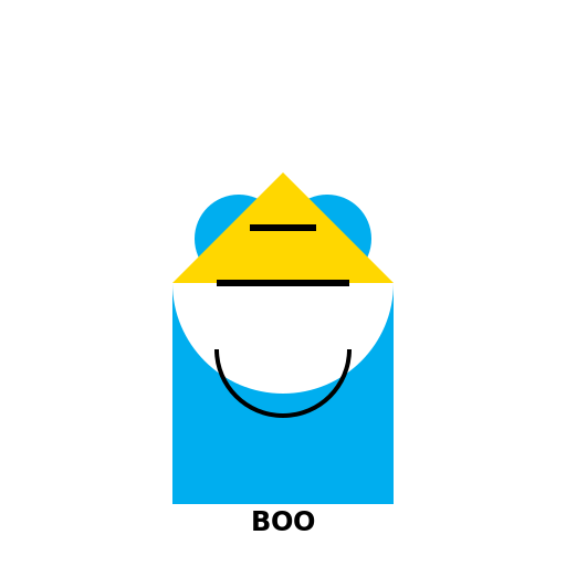 Boo with Craniosynostosis Helmet - DrawGPT