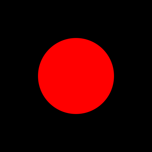 Flag of Japan with a black background - DrawGPT