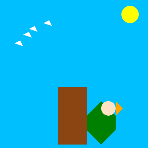 Man with a Mermaid Snake by the Sea - DrawGPT