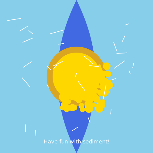 Sediment Entrained by Current - DrawGPT