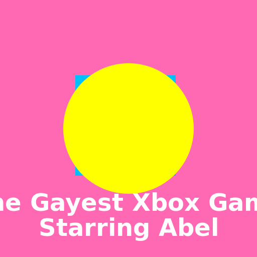 The Gayest Xbox Game Cover starring Abel - DrawGPT