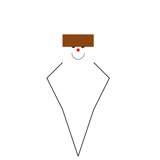 Roblox Person Animal Version with Brown Hair - DrawGPT