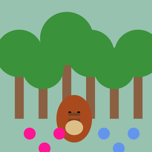 A small woodland creature creating an ecosystem that includes all genders - DrawGPT