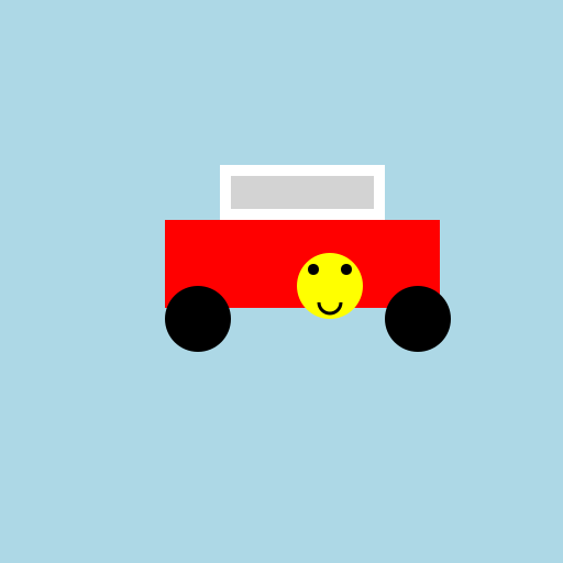Simplistic Car Icon - DrawGPT