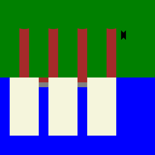 Medieval Village by the River - DrawGPT