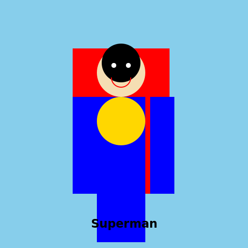 Superman - DrawGPT