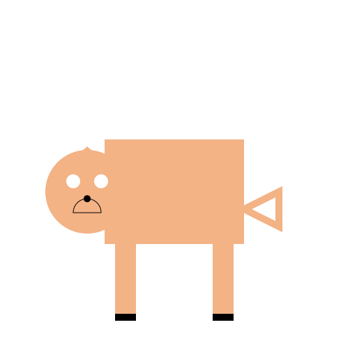 A BeagleJack Russell Terrier Mix - DrawGPT