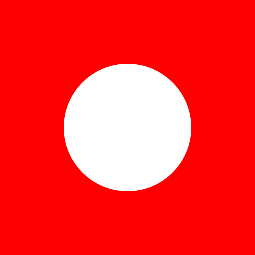 Red Background with the Flag of Japan - DrawGPT