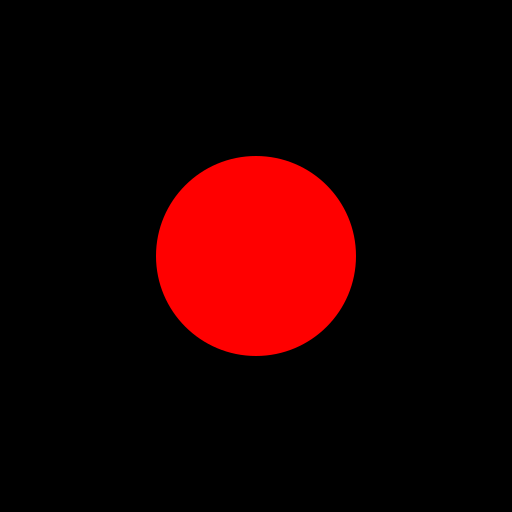 Black Circle on Black Background - DrawGPT