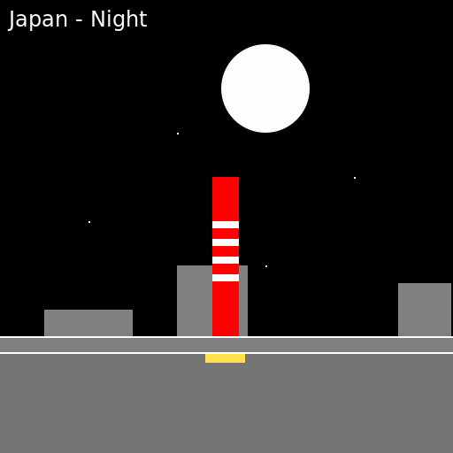 Japan - Night - DrawGPT