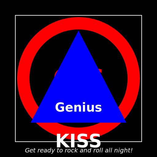 Satanic Genius Kiss Tattoo - DrawGPT