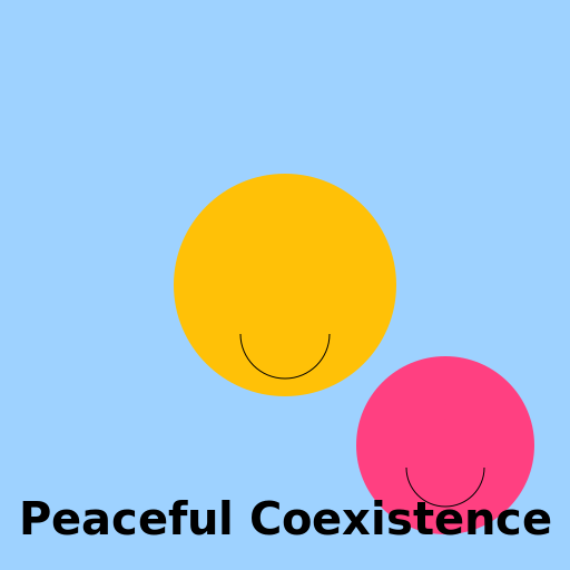 Peaceful Coexistence - DrawGPT