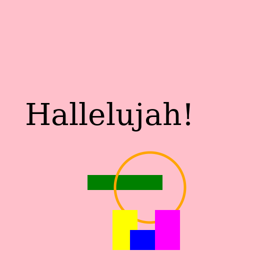 Hallelujah - a musical masterpiece - AI Prompt #1493 - DrawGPT