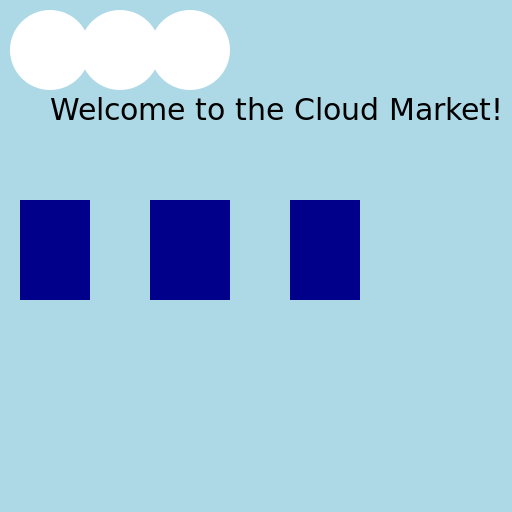 Shopping in the Clouds - AI Prompt #14965 - DrawGPT