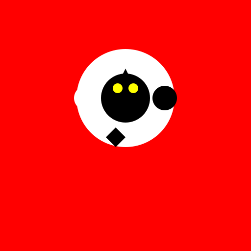 Devil with Yin Yang Head and Swastik Heart - AI Prompt #15155 - DrawGPT
