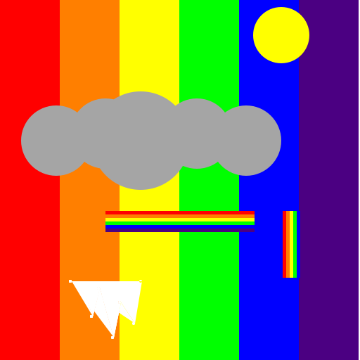 A Rainbow - AI Prompt #15281 - DrawGPT
