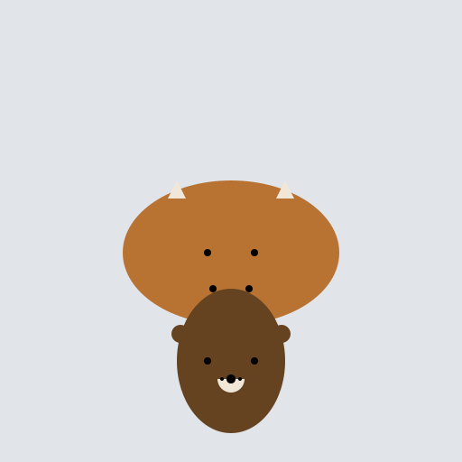 Bulls and Bears at the Stock Exchange - DrawGPT