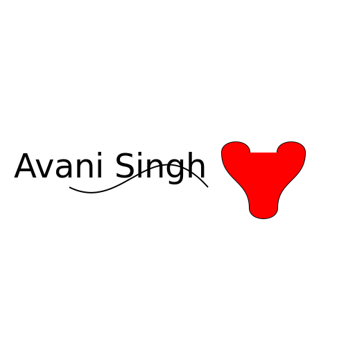 The Signature of Avani Singh - DrawGPT