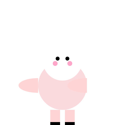 Chibi Yomawari Character with a Mysterious Mask - DrawGPT