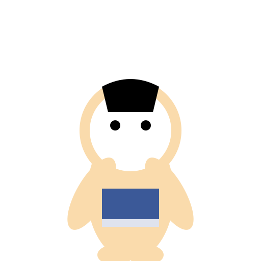 Chibi Character from Yomawari with a White Face Mask - DrawGPT