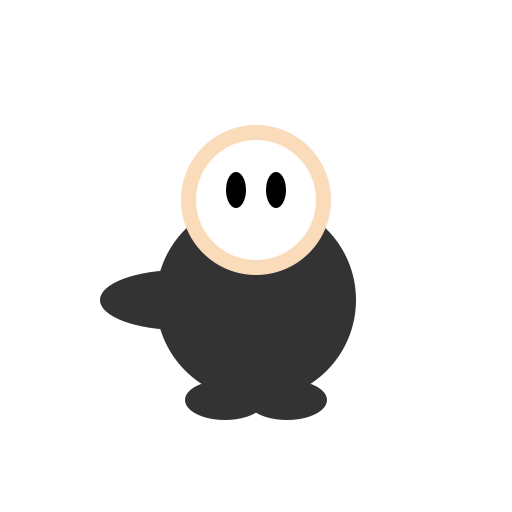 Mysterious Chibi in a Blank White Mask - DrawGPT