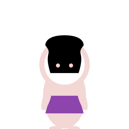 Chibi Wanderer from Yomawari with a Blank Mask - DrawGPT