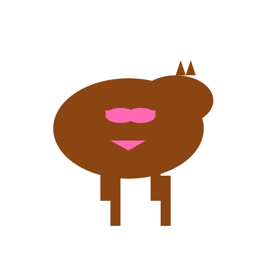 Horse in a Stylish Beachwear - DrawGPT