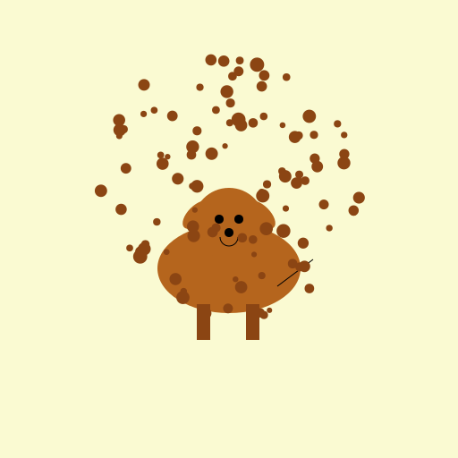 The Generous Portioning of a Pooch's Feast - DrawGPT