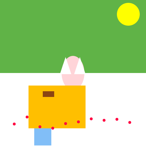 Anime Bunny Girls Picnicking on a Meadow - DrawGPT