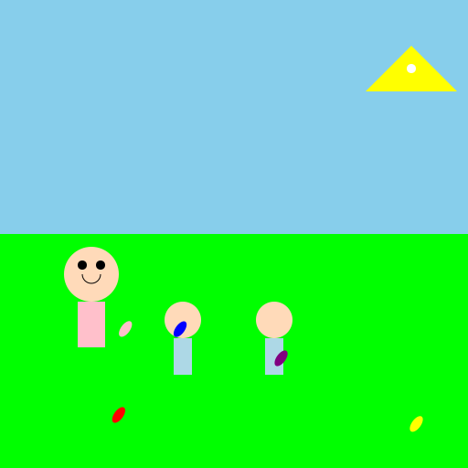 A Swedish Mother's Imaginary Adventure with Her Kids - DrawGPT