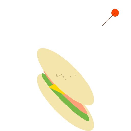 The Budget Delight Sandwich - DrawGPT