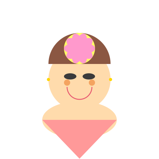 The Graceful Lady with a Flower Hat - DrawGPT