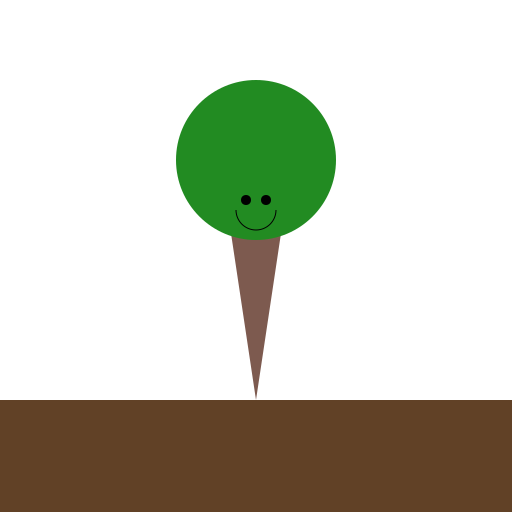 The Happiest Tree in the Forest - DrawGPT