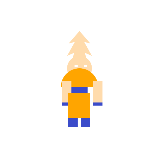 Goku Flying High in the Sky - DrawGPT