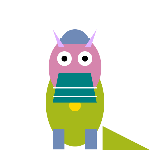 Rex from PAW Patrol as Roarick from My Singing Monsters - DrawGPT