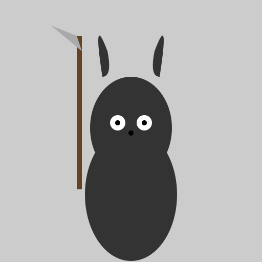 Death as a Cute Reaper Bunny - DrawGPT