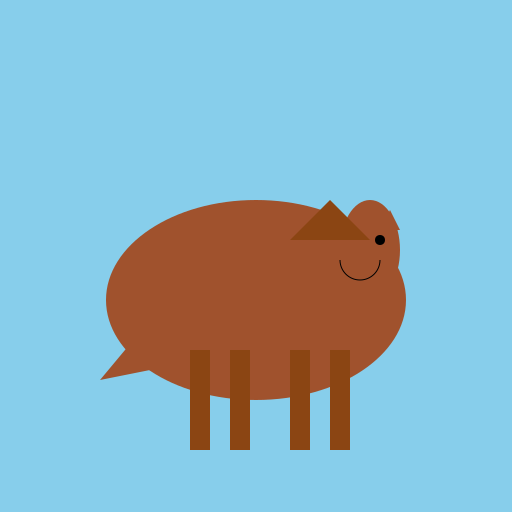 A Happy Trotting Horse - DrawGPT