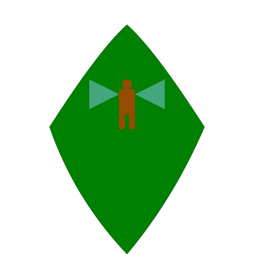 The Man with Plastic Wings on a Giant Leaf - DrawGPT