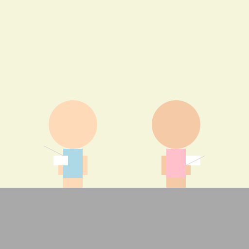 Playful Pillow Fight - DrawGPT